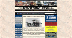 Desktop Screenshot of detroittransithistory.info
